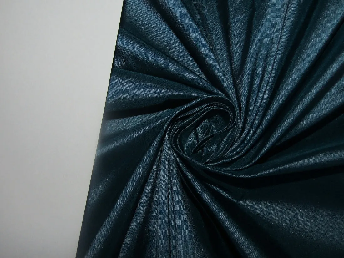 100% Pure SILK TAFFETA FABRIC Night Blue color 54" wide TAF227[1]