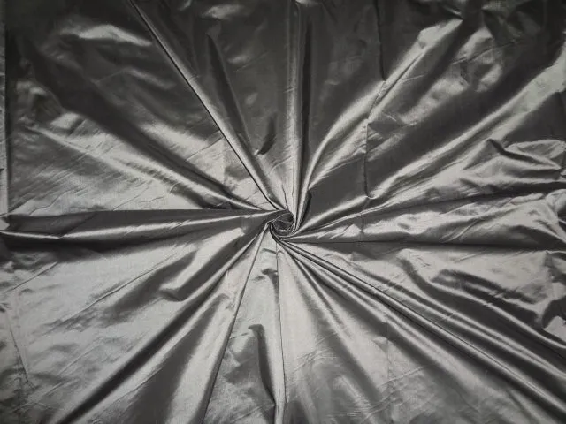 21 mm SILK TAFFETA FABRIC Iced Steel colorTAF249-54&quot; wide