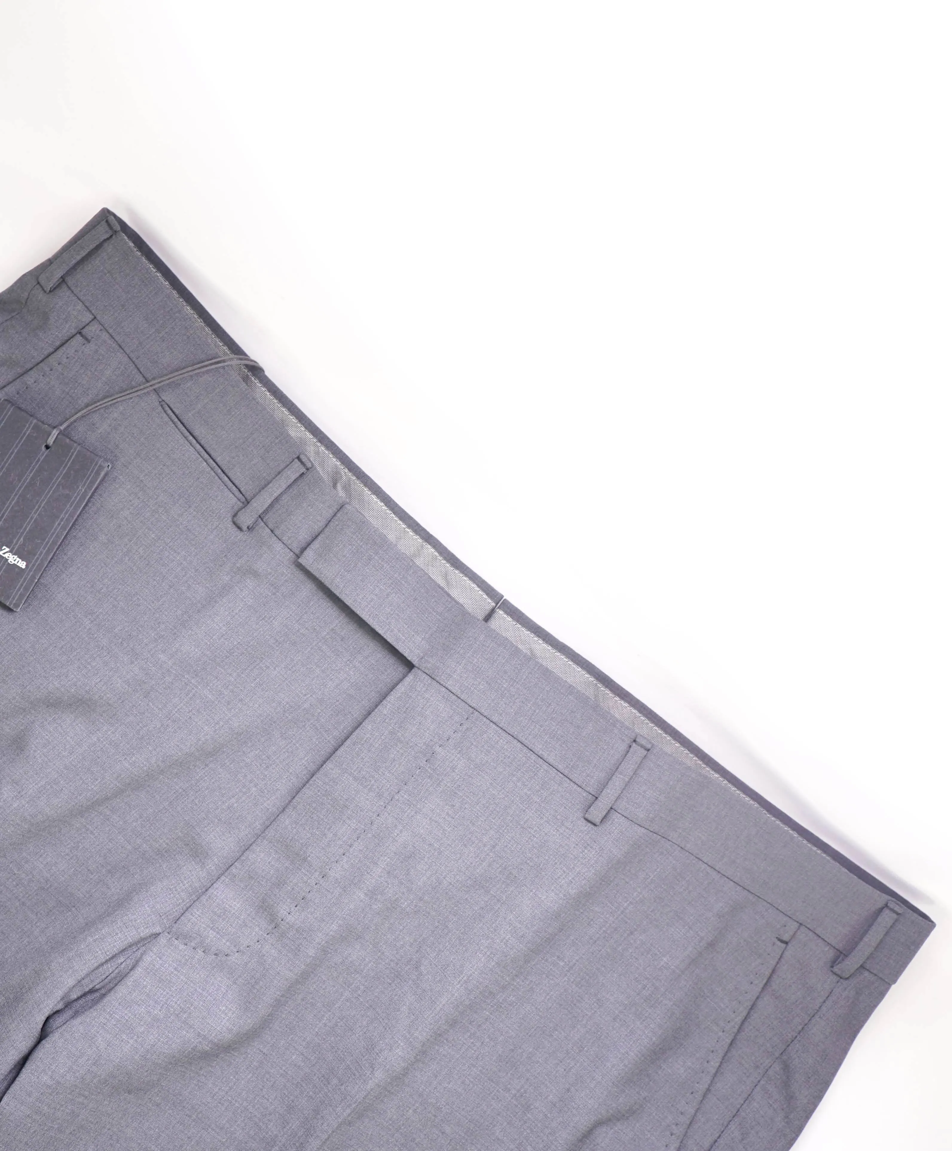 $890 ERMENEGILDO ZEGNA -"High Performance All Season" Gray Pants - 42W (48R)