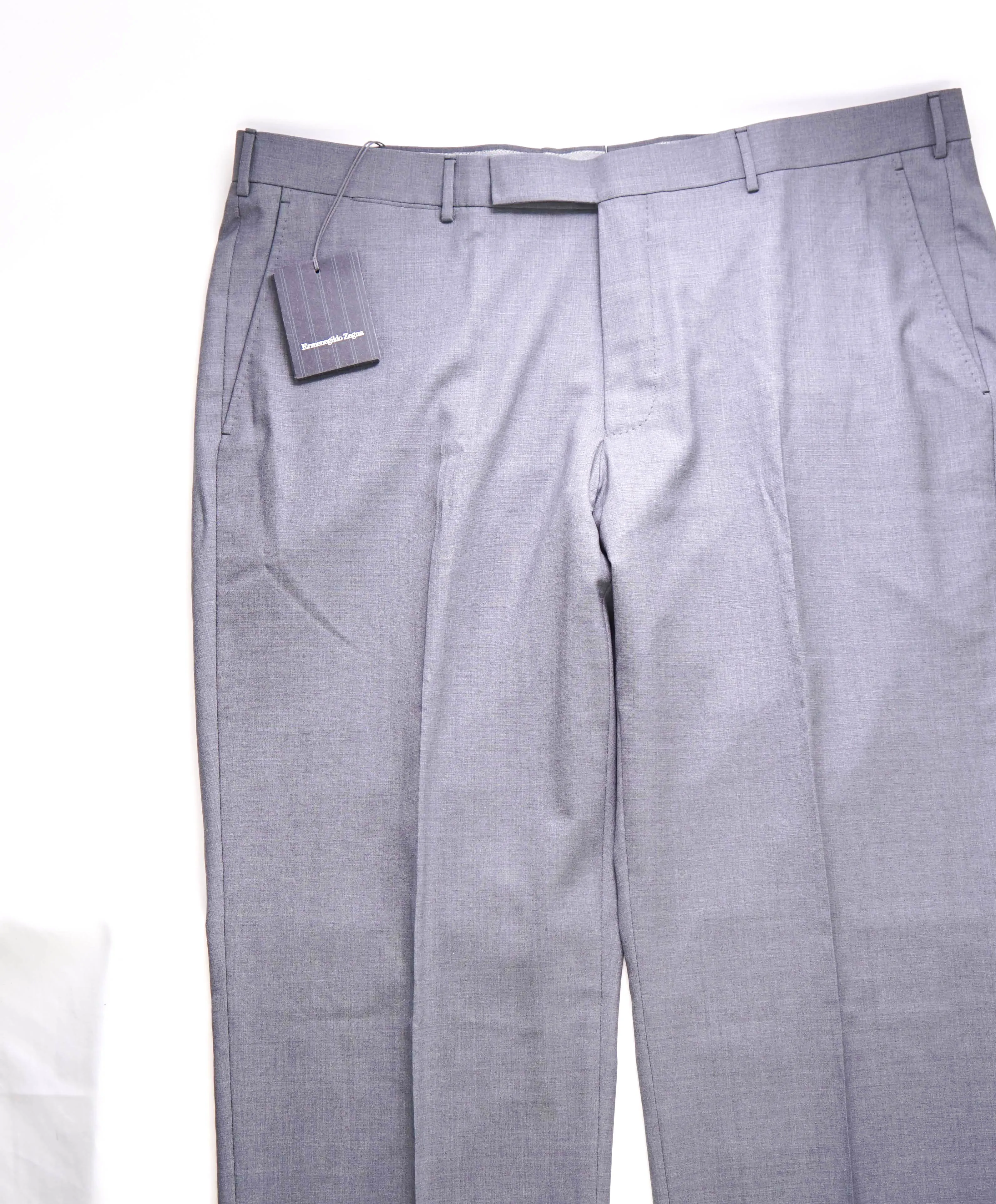 $890 ERMENEGILDO ZEGNA -"High Performance All Season" Gray Pants - 42W (48R)