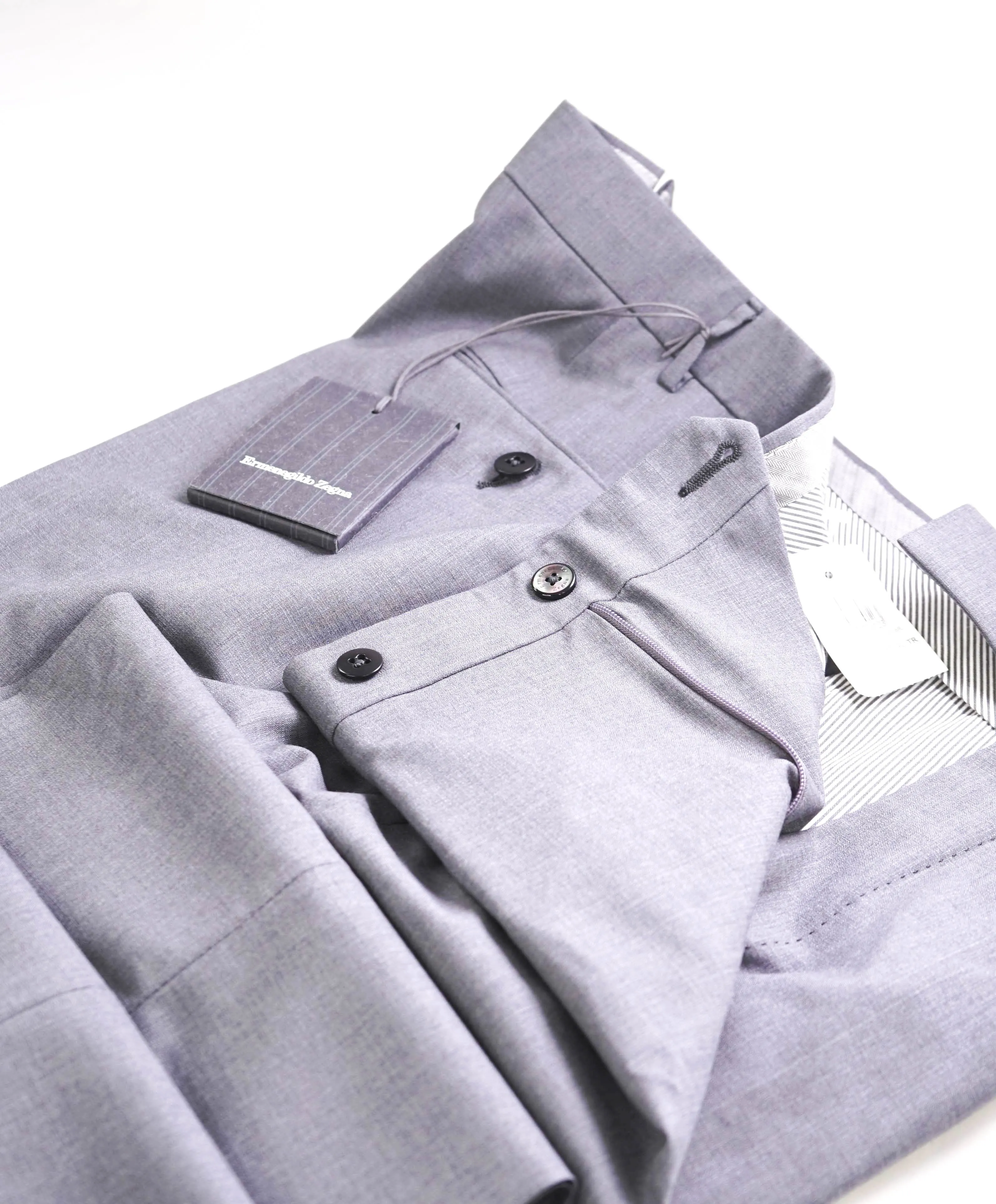 $890 ERMENEGILDO ZEGNA -"High Performance All Season" Gray Pants - 42W (48R)