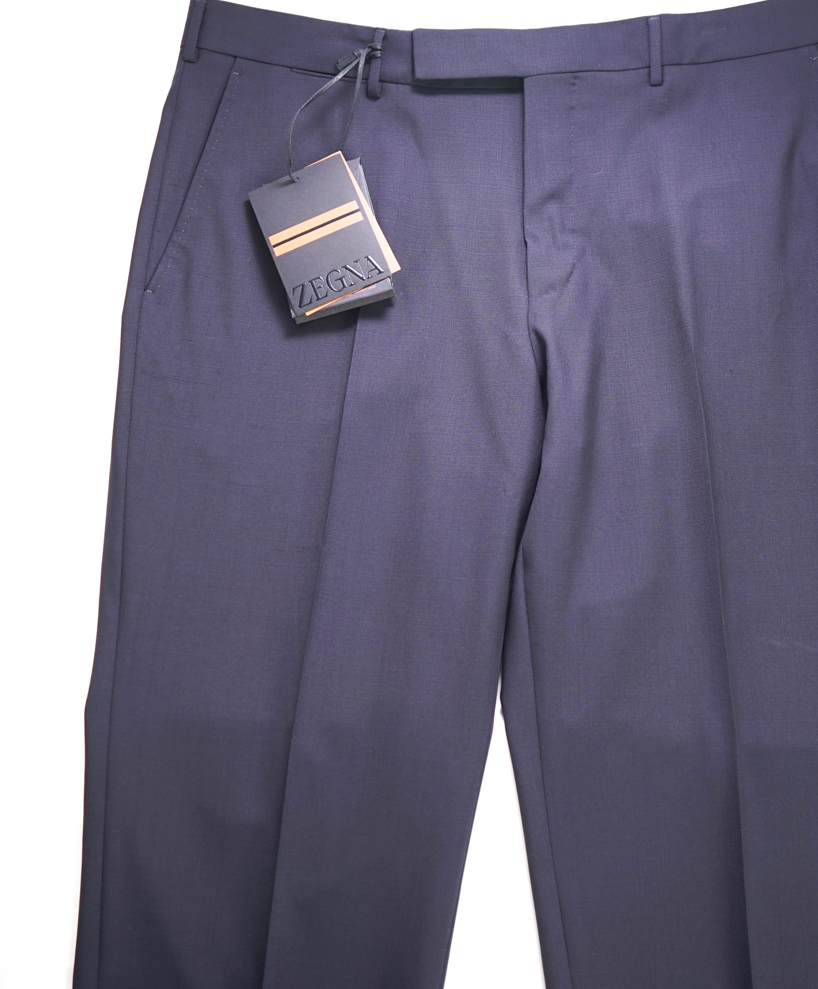 $890 ERMENEGILDO ZEGNA -"High Performance All Season" Navy Pants - 36W