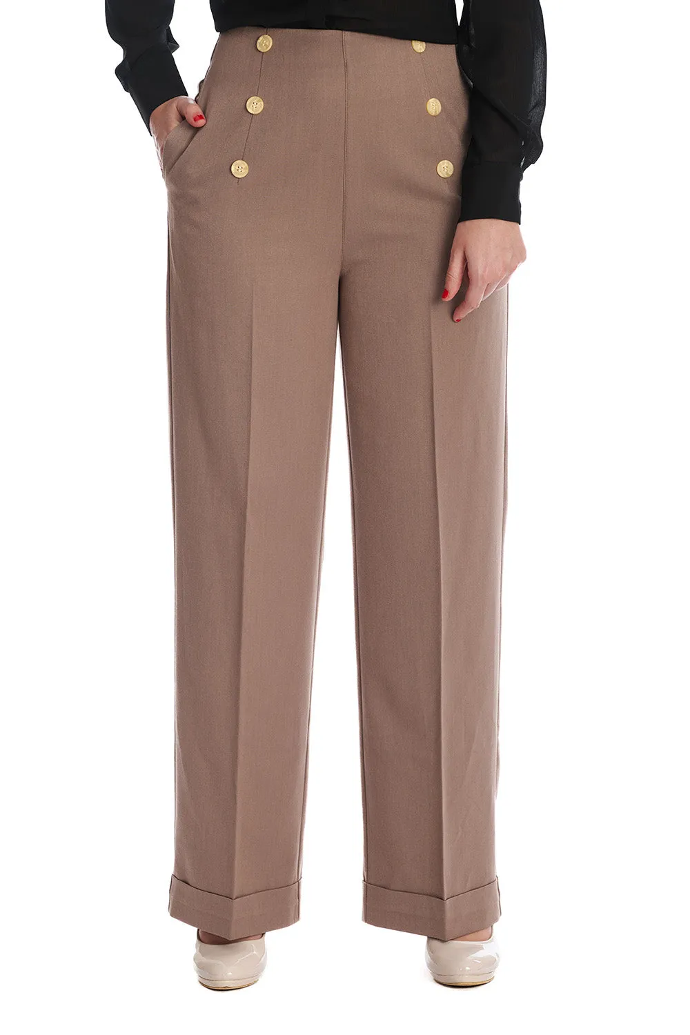 ADVENTURES AHEAD BUTTON TROUSER