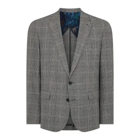 Angelo Grey Prince of Wales Check Blazer