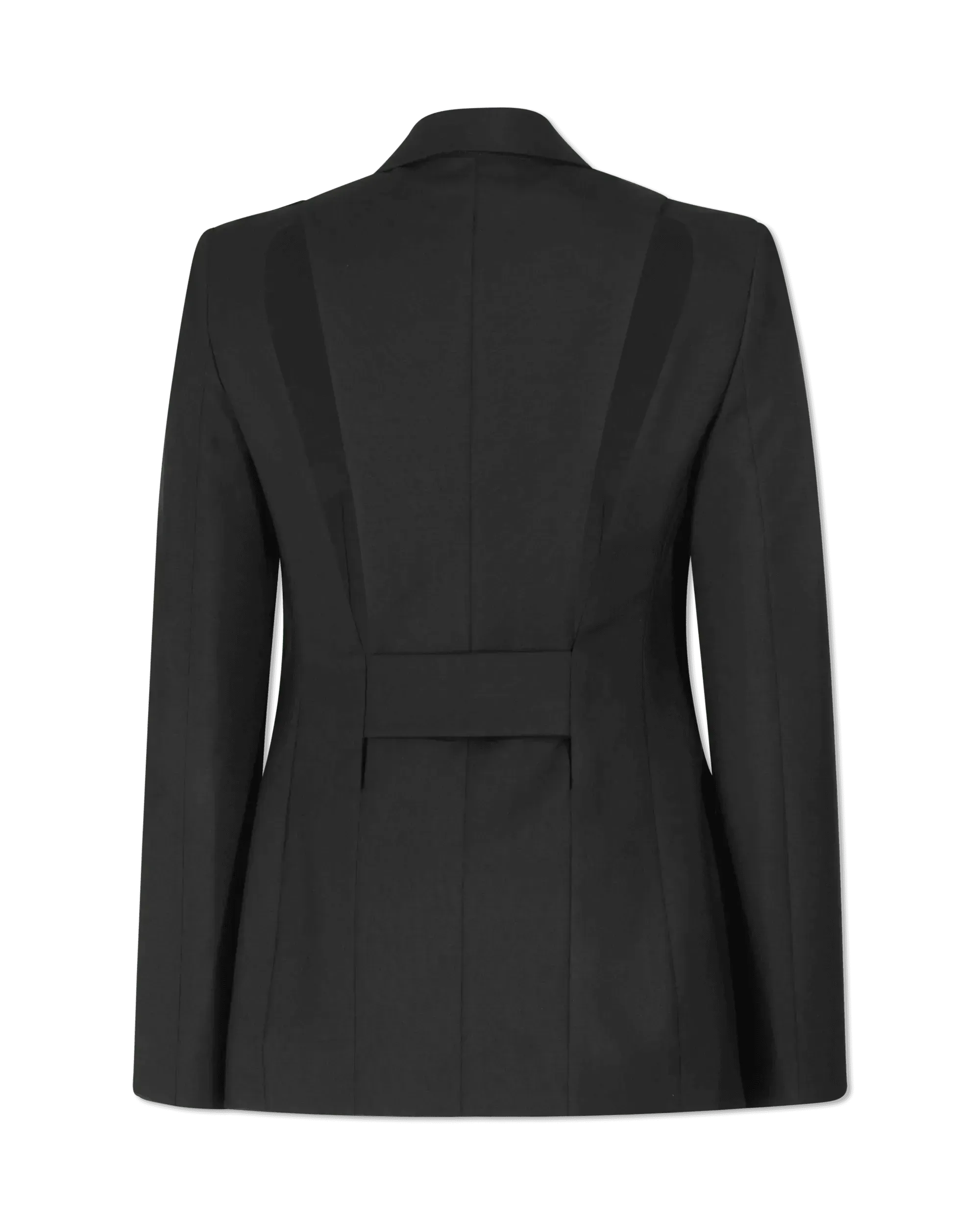 Back Slit U-Lock Blazer