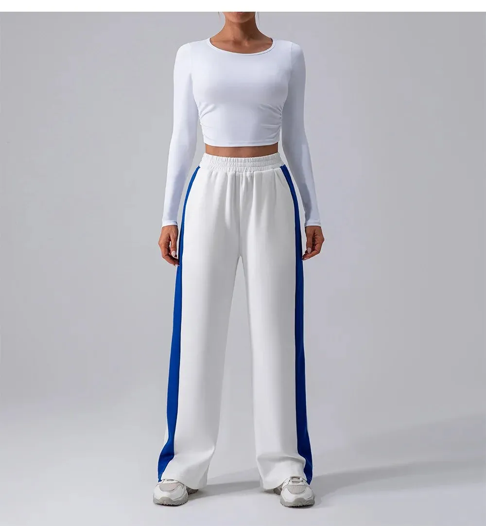 Blakely Contrast Cotton Trousers