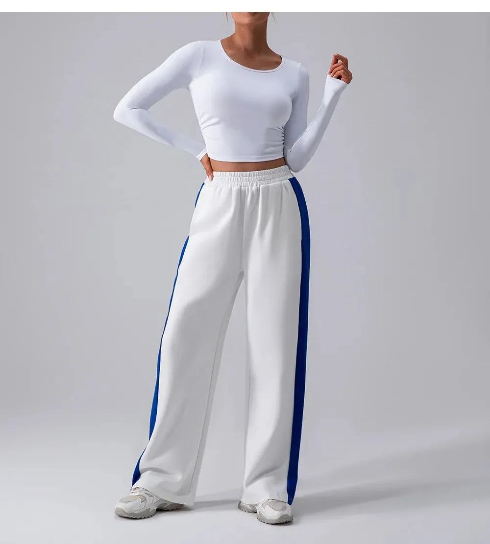 Blakely Contrast Cotton Trousers