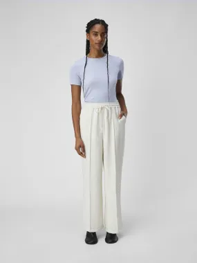 Blea High Waisted Trouser (White Sand)