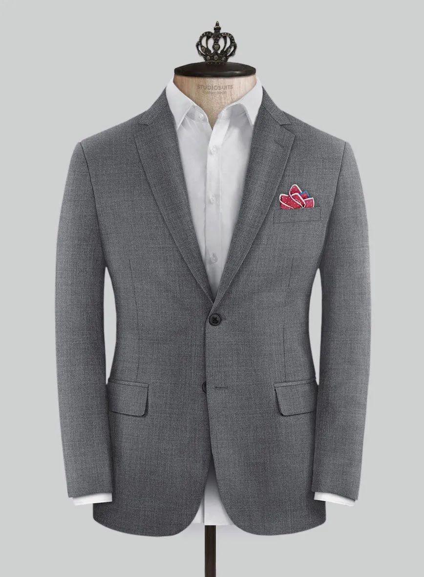 Bristol Gray Grid Suit