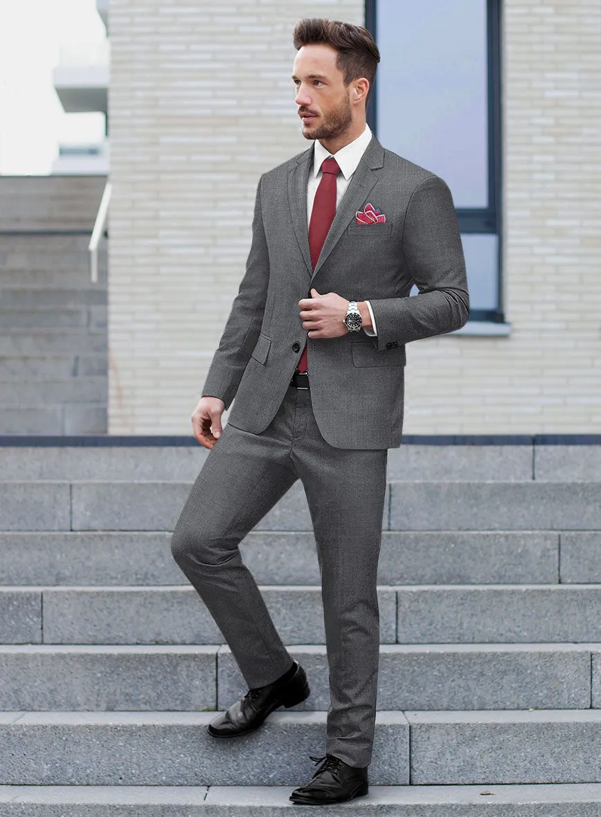 Bristol Gray Grid Suit