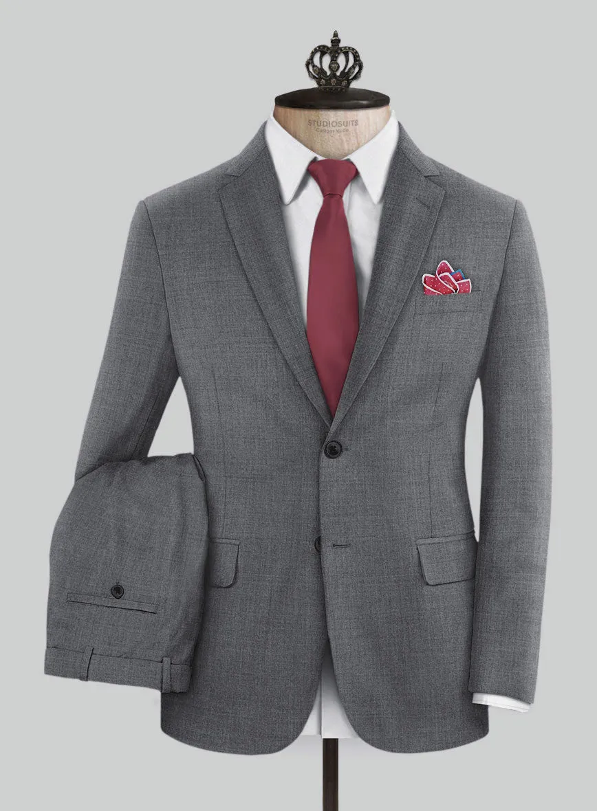 Bristol Gray Grid Suit