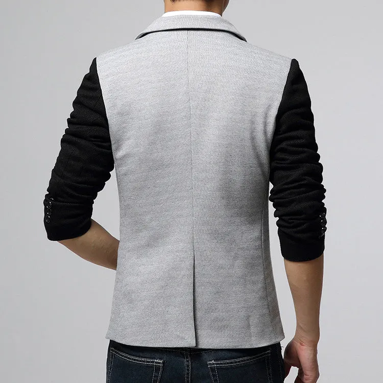 Casual Summer Slim Fit One Button Men's Blazer