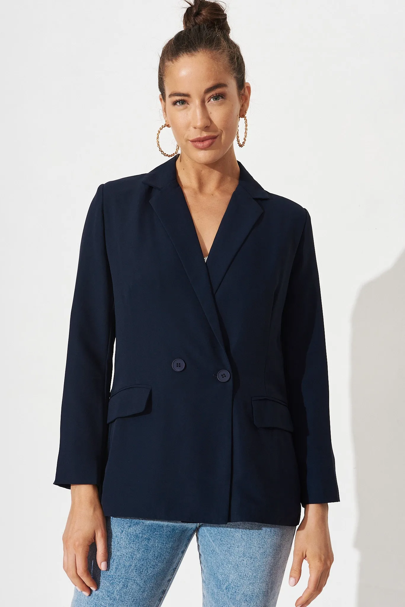 Cedar Blazer In Navy