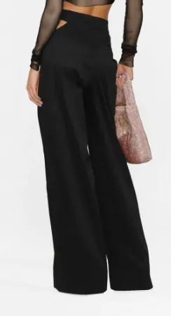 DOLCE & GABBANA - cut-out tailored trousers