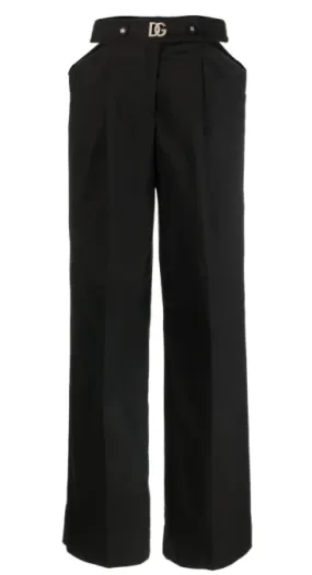 DOLCE & GABBANA - cut-out tailored trousers