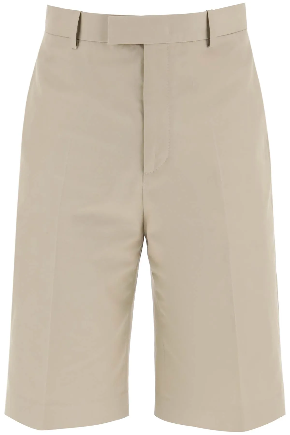 Ferragamo Tailored Canvas Bermuda Shorts