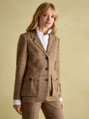 Foxley Check Tweed Suit Blazer