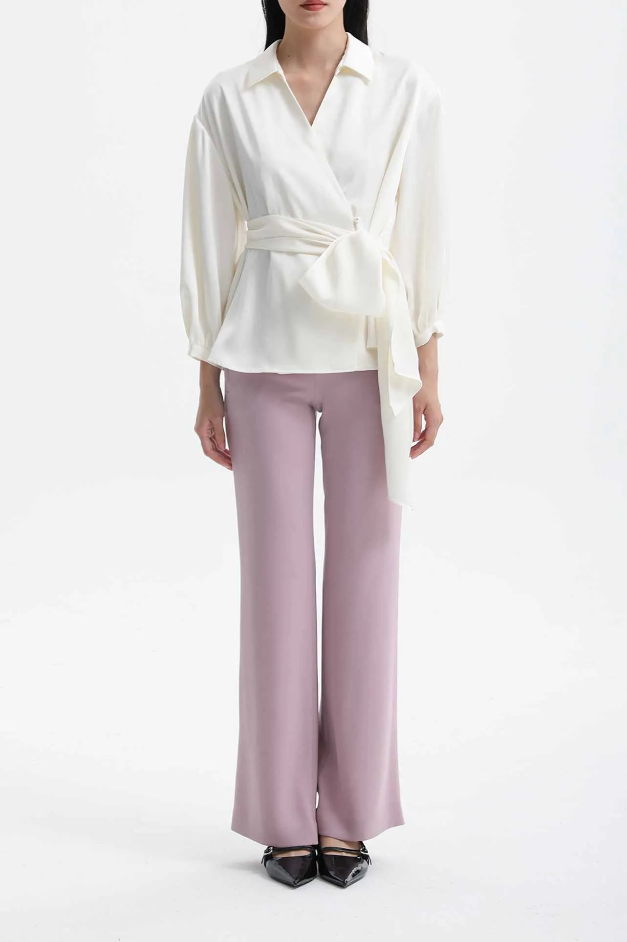 HIGH WAISTED TROUSERS