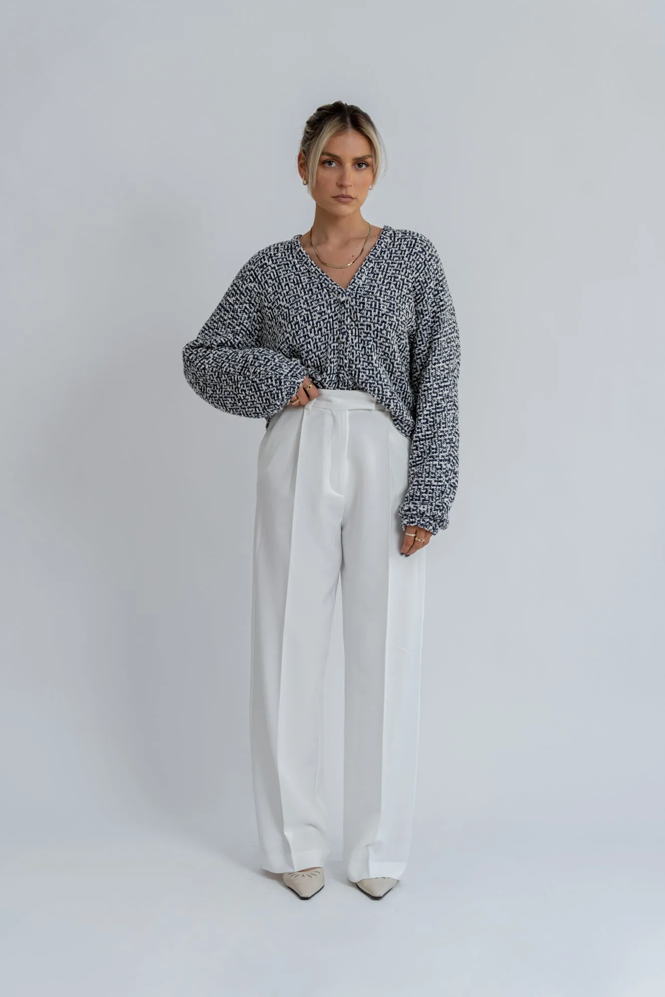 Jagger Tailored Trousers - Off-White