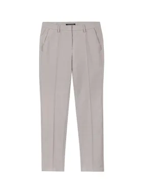 Luisa Cerano Slim Tailored Trousers Greige