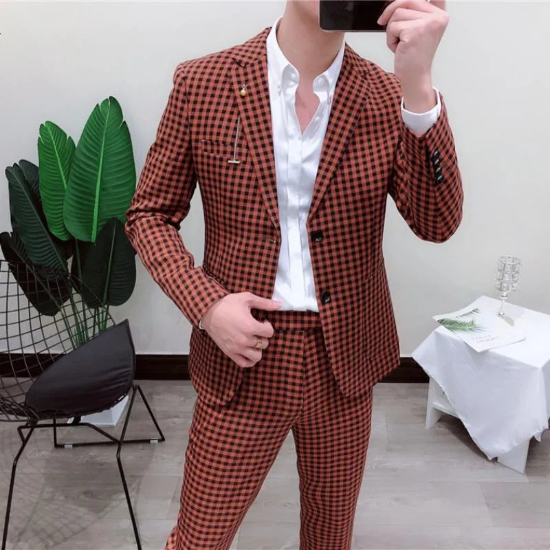 Men's Casual Slim Fit Single Breasted Blazer