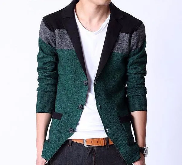 Men's Slim Autumn Cotton Blazer