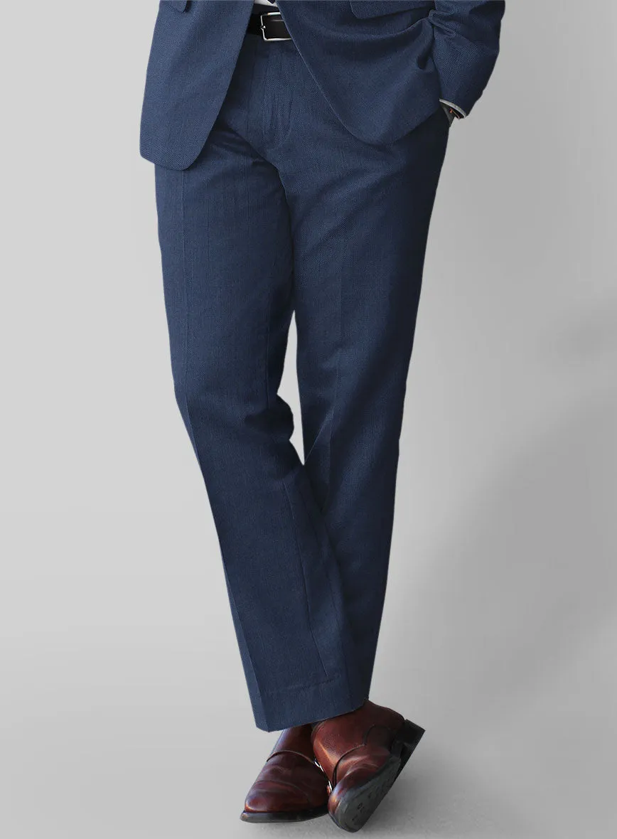 Napolean Cosmic Blue Wool Suit