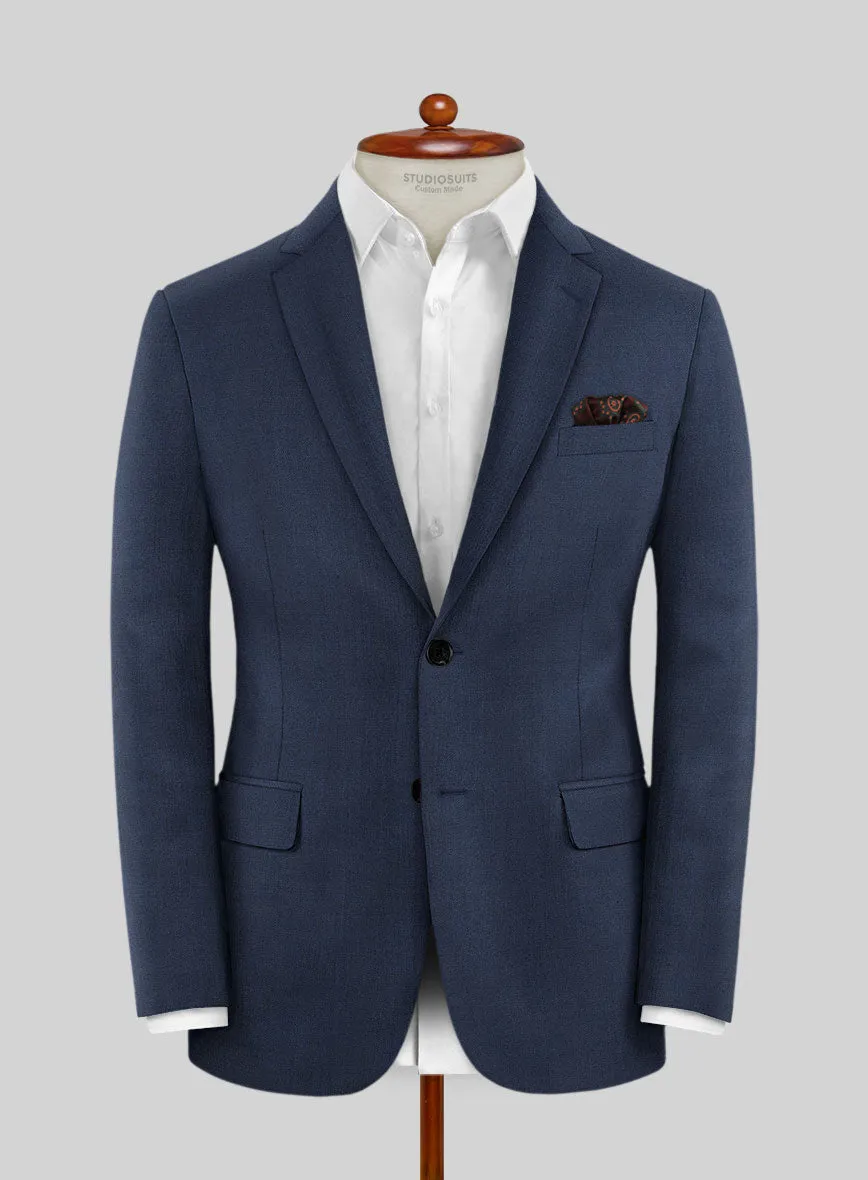 Napolean Cosmic Blue Wool Suit