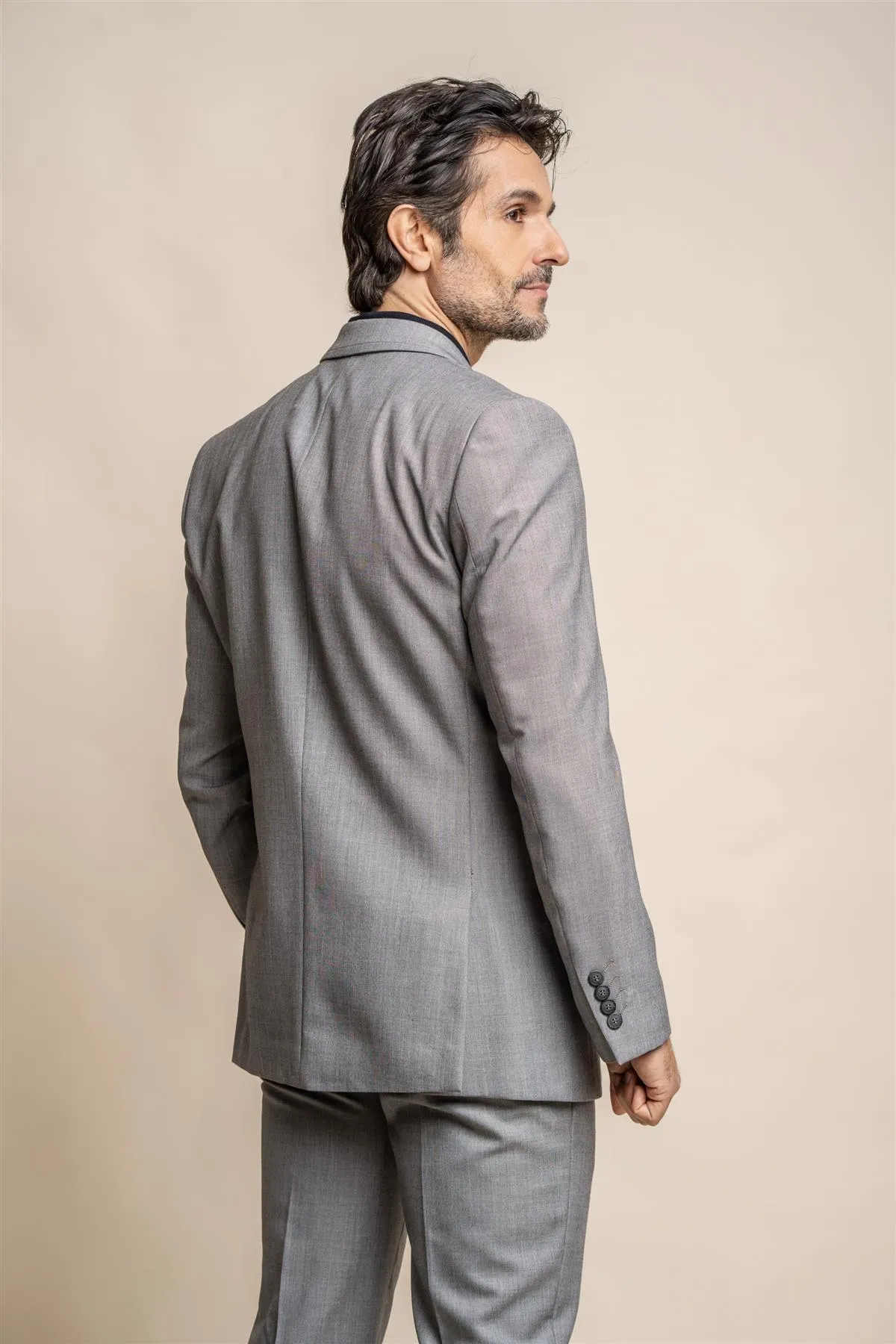 Reegan Grey Slim Fit Blazer