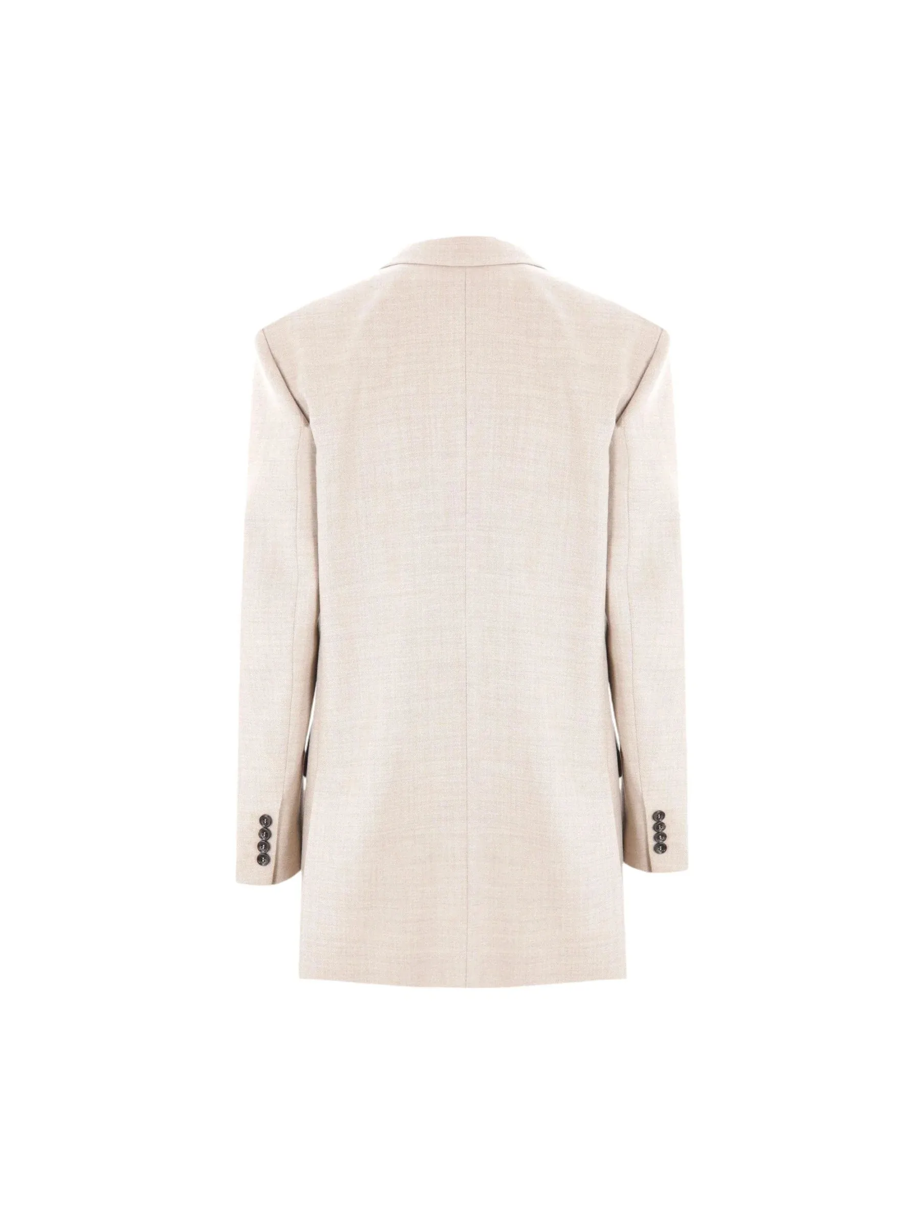 Rosi Single-Breasted Blazer Wool