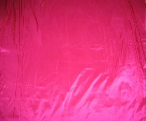 SILK TAFFETA FABRIC 54&quot;~Hot Pink colour TAF202