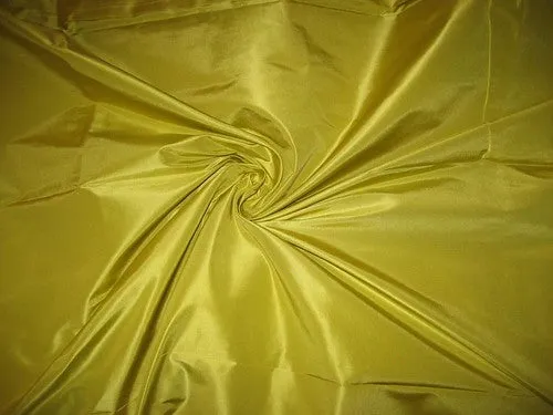 SILK TAFFETA FABRIC 60&quot; ~Lime Green colour