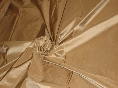 SILK TAFFETA FABRIC Sandstone colour 54&quot; wide