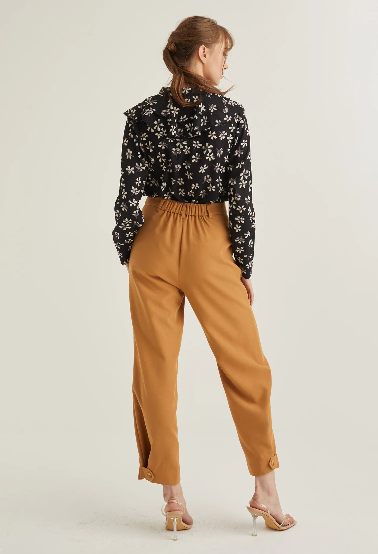 Tailored Straight Cut Trousers