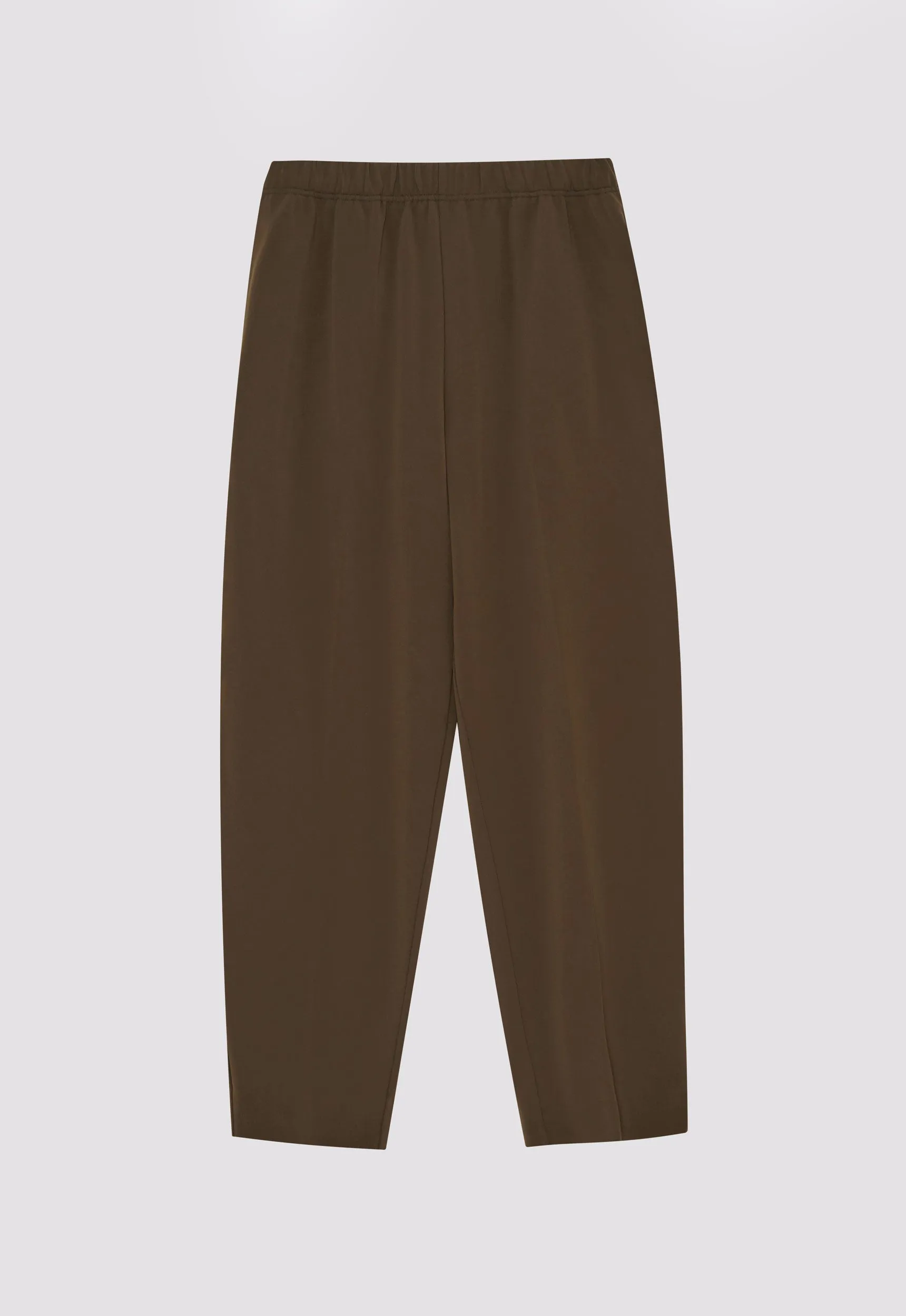 Wells Elasticated Pant - Dark Olio Green